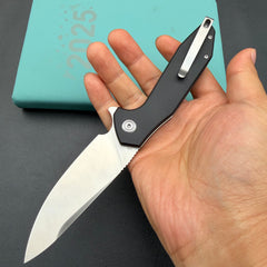 KUBEY KNIVES KU117L Nova Linelock Black