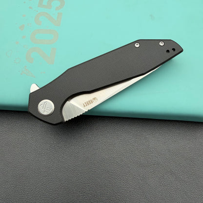 KUBEY KNIVES KU117L Nova Linelock Black