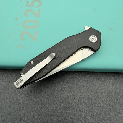 KUBEY KNIVES KU117L Nova Linelock Black