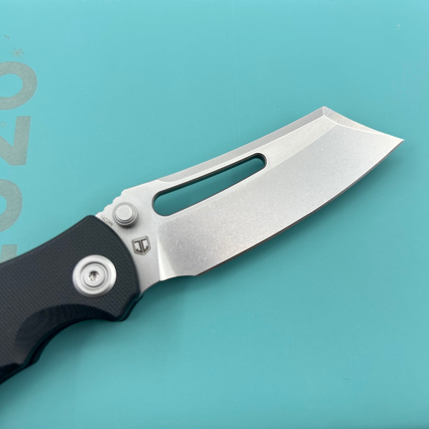KU KNIVES KU378A Dheo Buttonlock Black Folding Knife
