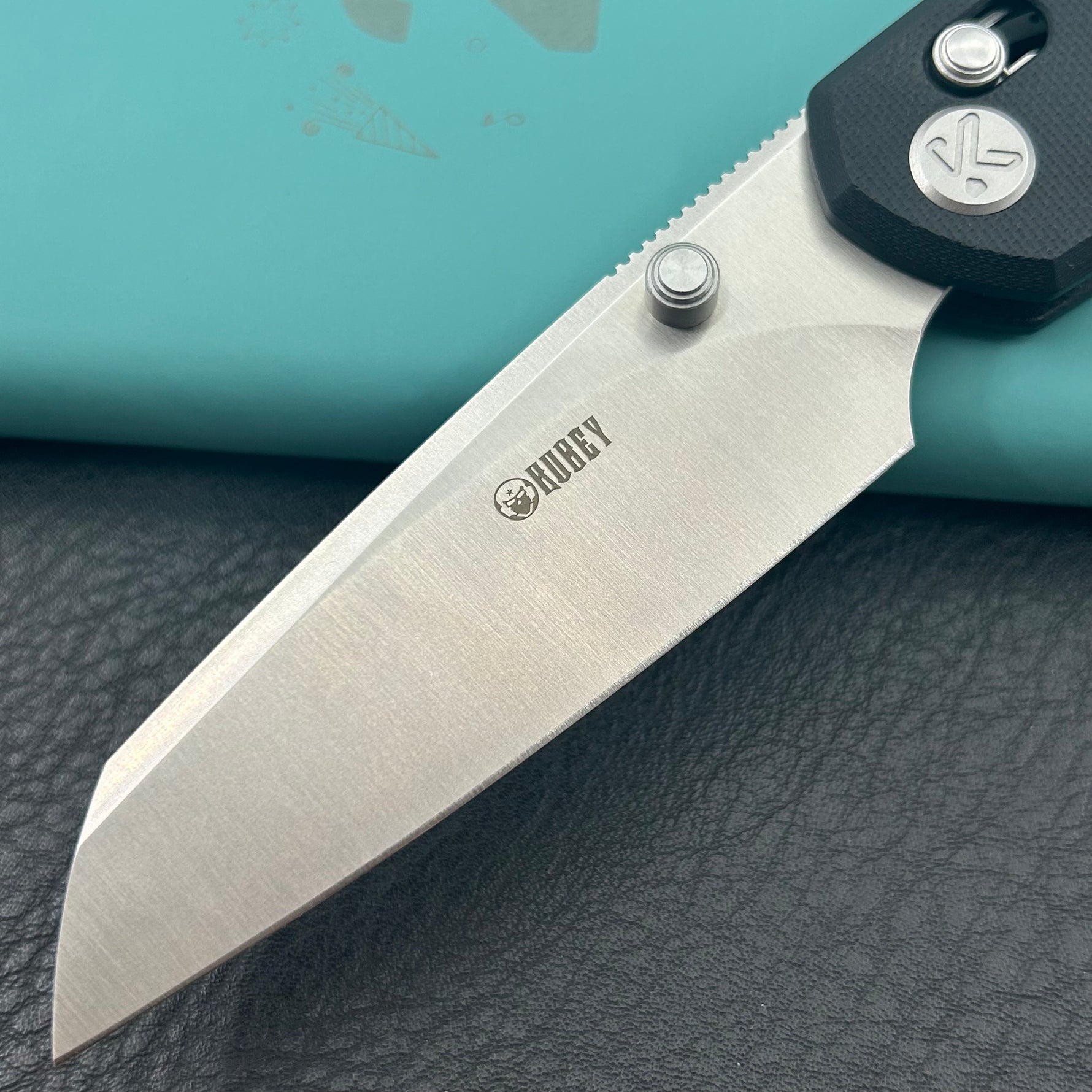 KUBEY knife KU446A Bonza Crossbar Lock Black Folding Knive