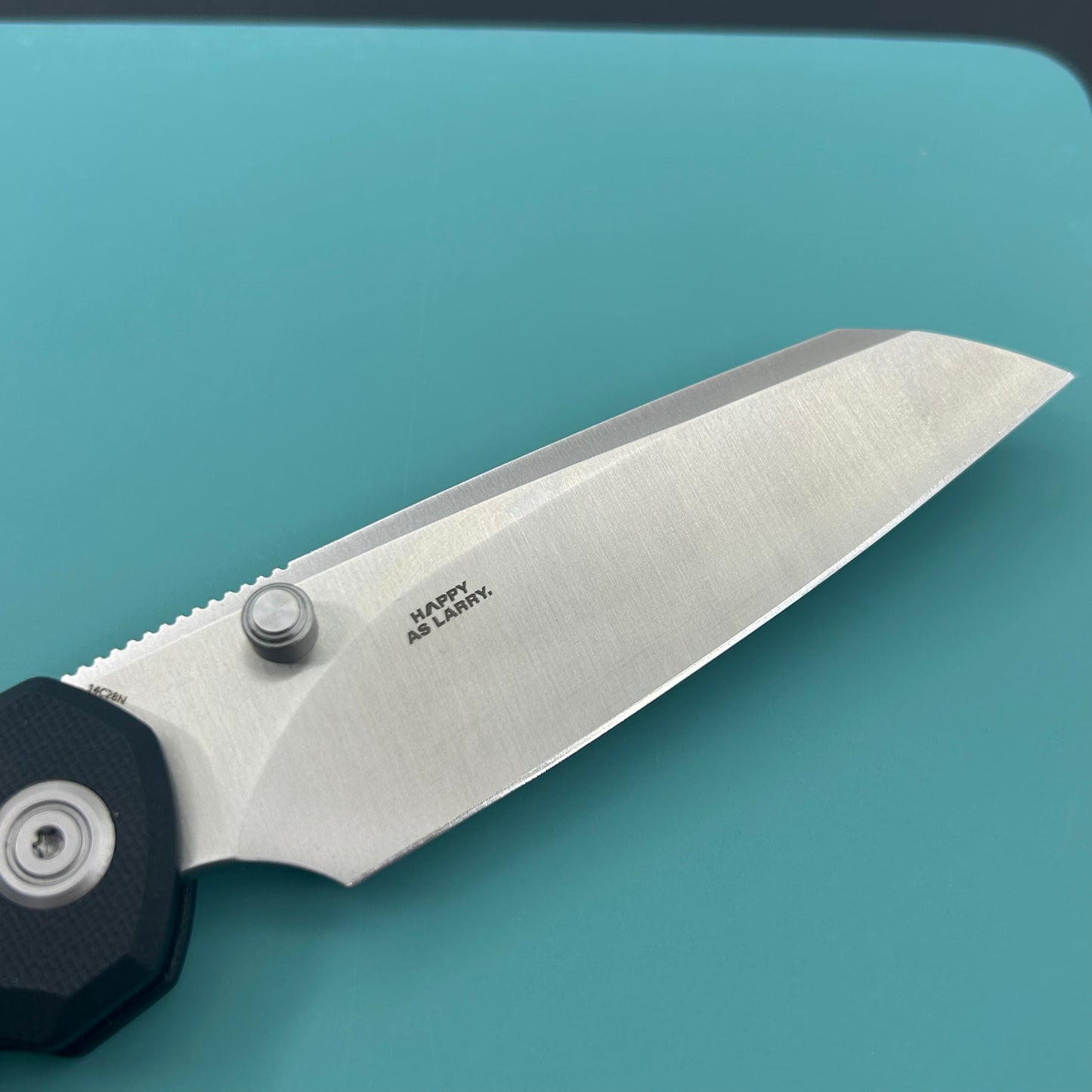 KU KNIVES KU446A Bonza Crossbar Lock Black Folding Knive