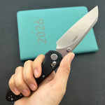 KUBEY knife KU446A Bonza Crossbar Lock Black Folding Knive