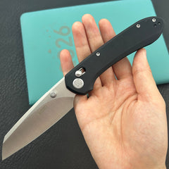 KU KNIVES KU446A Bonza Crossbar Lock Black Folding Knive