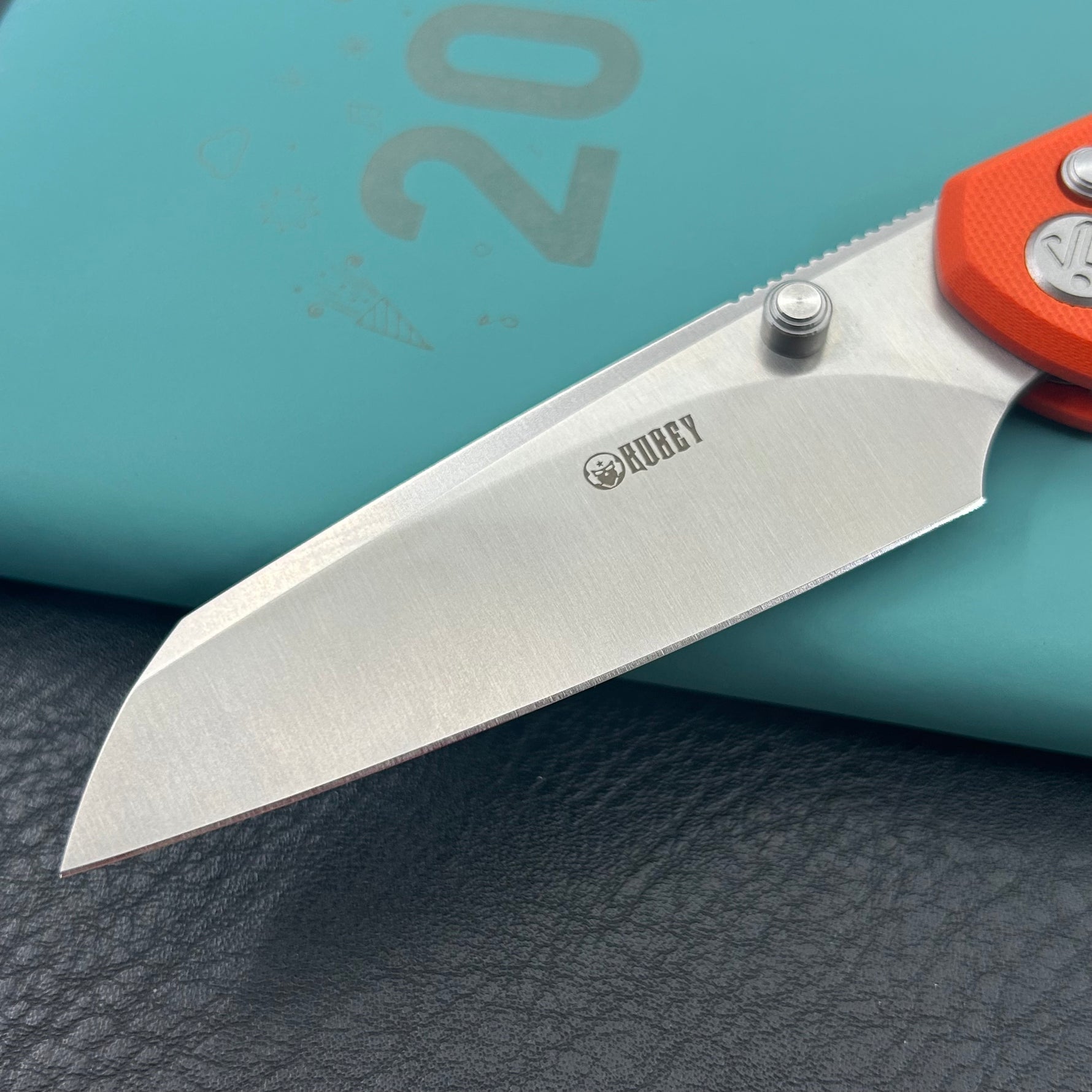 KUBEY knife KU446B Bonza Crossbar Lock Orange Folding Knive