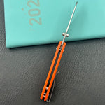 KUBEY knife KU446B Bonza Crossbar Lock Orange Folding Knive