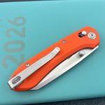 KUBEY knife KU446B Bonza Crossbar Lock Orange Folding Knive
