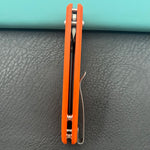 KUBEY knife KU446B Bonza Crossbar Lock Orange Folding Knive