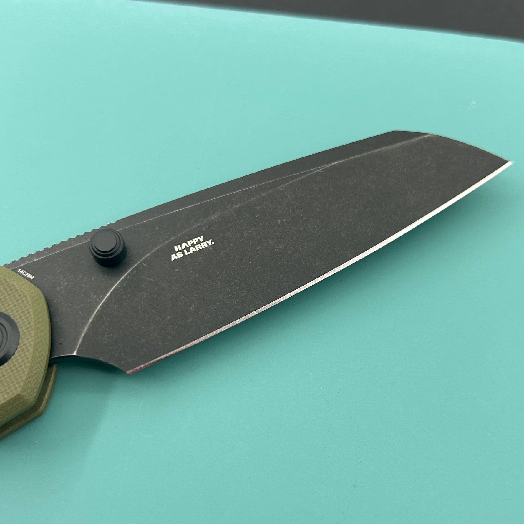 KUBEY knife KU446E Bonza Crossbar Lock Green Folding Knive