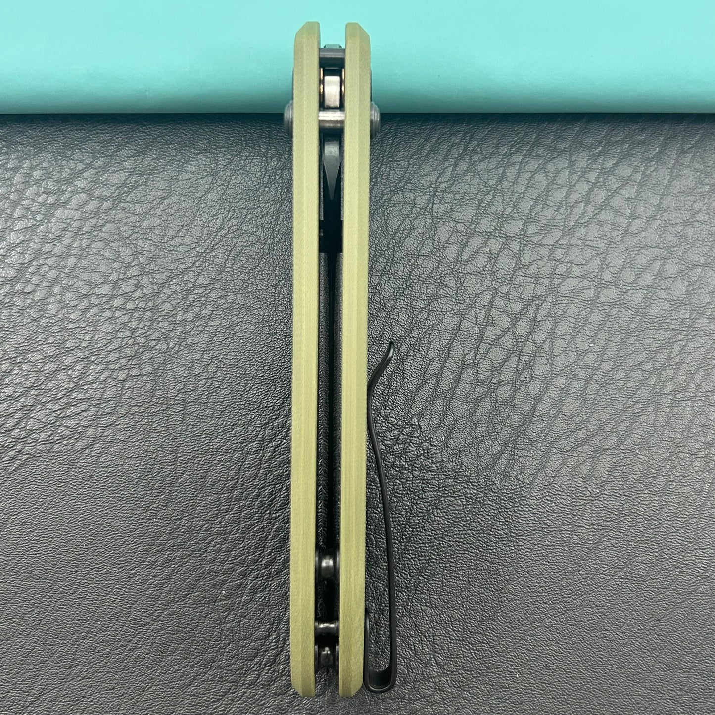 KU KNIVES KU446E Bonza Crossbar Lock Green Folding Knive