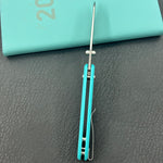 KUBEY knife KU446D Bonza Crossbar Lock Blue Folding Knive
