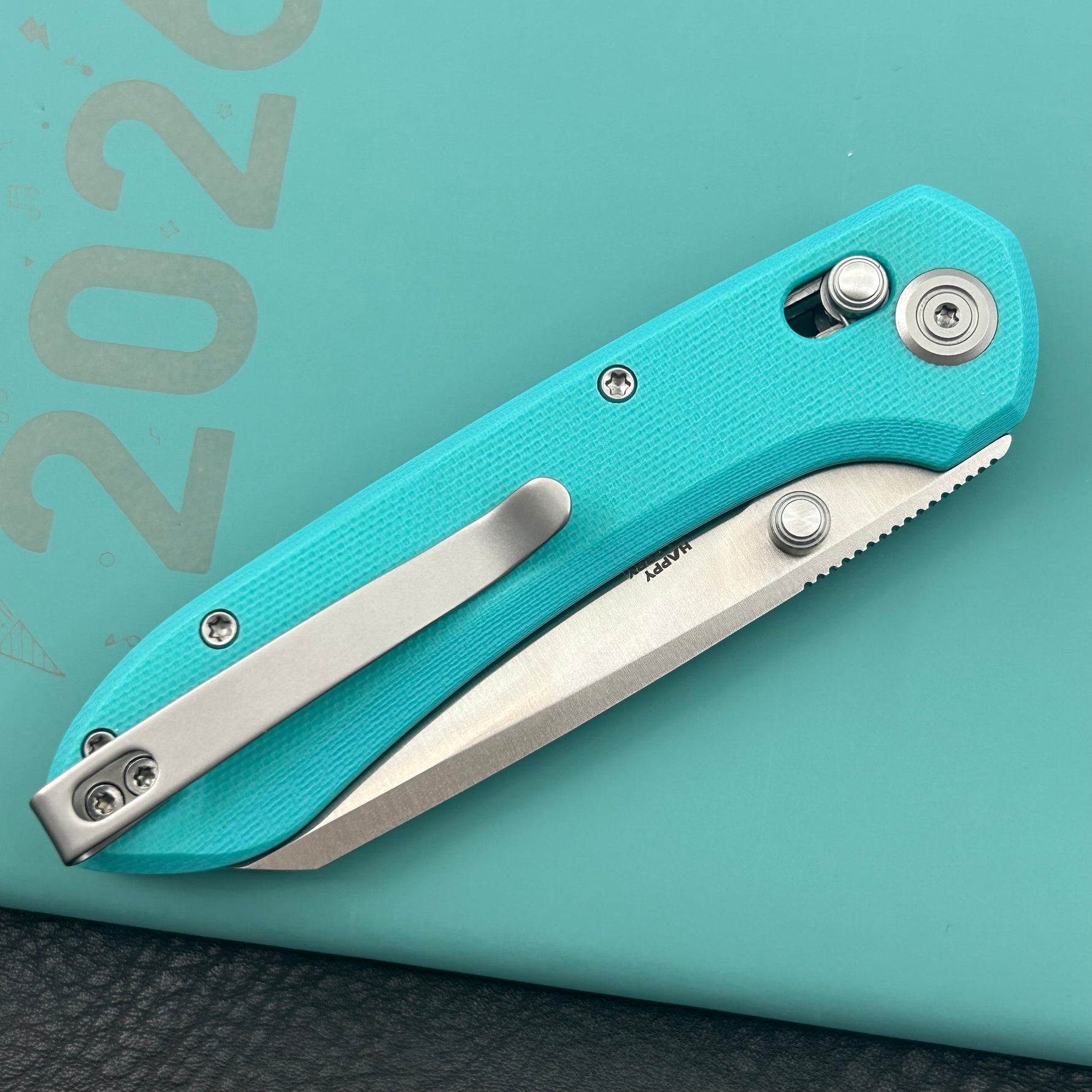KUBEY knife KU446D Bonza Crossbar Lock Blue Folding Knive
