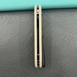 KUBEY knife  KU446F Bonza Crossbar Lock Black Tan Folding Knive
