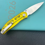 KU knife KU408D SNUG Linerlock Ultem Folding knife