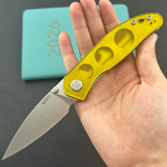 KU KNIVES KU408D SNUG Linerlock Ultem Folding knife