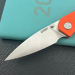 KU knife KU408B SNUG Linerlock Orange Folding knife