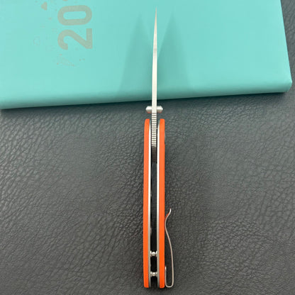 KU knife KU408B SNUG Linerlock Orange Folding knife