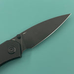 KUBEY knife KU408G SNUG Linerlock Blackout Micarta Folding knife