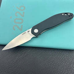KU KNIVES KU408A SNUG Linerlock Black Folding knife