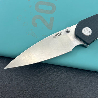 KU knife KU408A SNUG Linerlock Black Folding knife