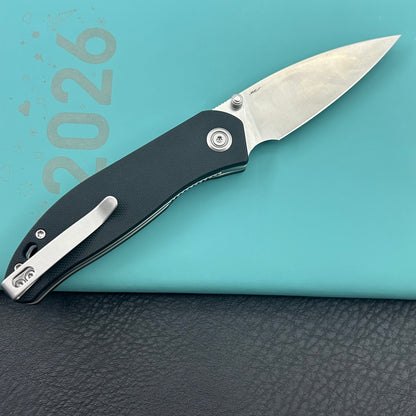 KU knife KU408A SNUG Linerlock Black Folding knife