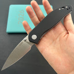 KU knife KU408A SNUG Linerlock Black Folding knife
