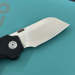 KU knife KU407A Boxer Linerlock Black Folding Knife