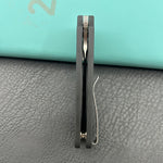 KU knife KU407A Boxer Linerlock Black Folding Knife