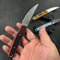 KUBEY  KU355  JL Kwaiken Fixie Every Day Carry Fixed Blade Knife  3.11''  14C28N