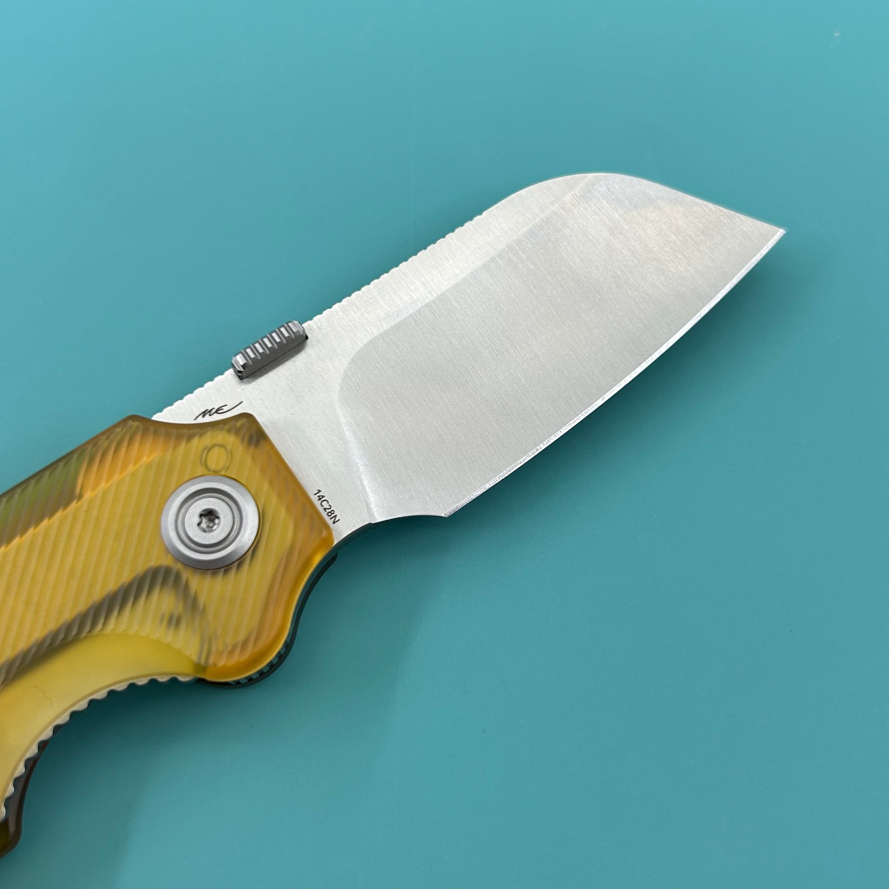 KU knife KU407C Boxer Linerlock Ultem Folding Knife