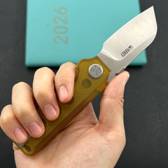 KU knife KU407C Boxer Linerlock Ultem Folding Knife