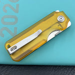 KU knife KU407C Boxer Linerlock Ultem Folding Knife