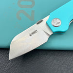 KU knife KU407B Boxer Linerlock Tiffany Blue Folding Knife