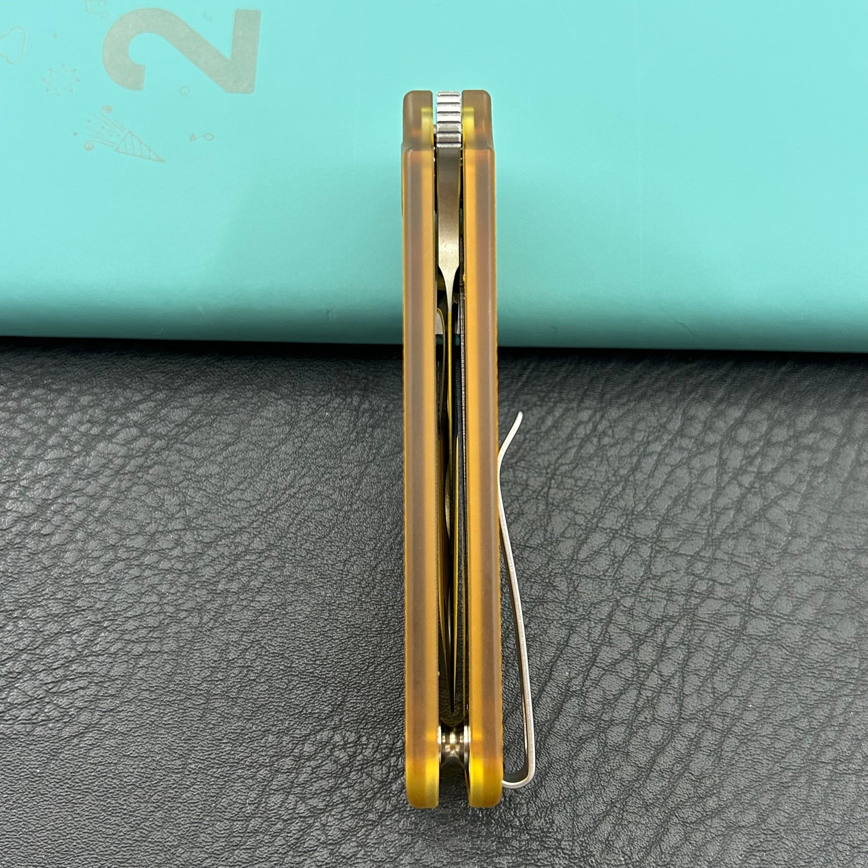 KU knife KU407C Boxer Linerlock Ultem Folding Knife