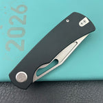 KU knife KU397A Gurkha Linerlock Black Folding Knife