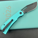 KU knife  KU397F Gurkha Linerlock Tiffany Blue Folding Knife