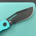 KU knife  KU397F Gurkha Linerlock Tiffany Blue Folding Knife