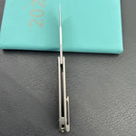 KU knife KU353A Supercell Linerlock Gray Ti Folding Knife