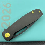 KU knife KU353D Supercell Linerlock Blackout Ti Folding Knife