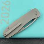 KU knife KU353C Supercell Linerlock Darkwash Ti Folding Knife
