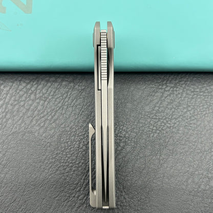 KU knife KU353C Supercell Linerlock Darkwash Ti Folding Knife