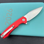 KU knife KU901V Calyce Flipper Linerlock Red  Folding Knife