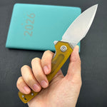 KU knife KU901W Calyce Flipper Linerlock Ultem  Folding Knife