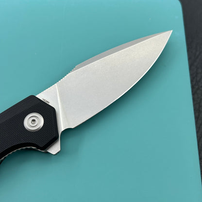 KU knife KU901T Calyce Flipper Linerlock Black  Folding Knife