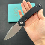 KU knife KU901T Calyce Flipper Linerlock Black  Folding Knife