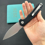 KU knife KU901T Calyce Flipper Linerlock Black  Folding Knife