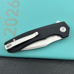 KU knife KU901T Calyce Flipper Linerlock Black  Folding Knife