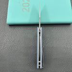 KU knife KU901U Calyce Flipper Linerlock Denim  Folding Knife