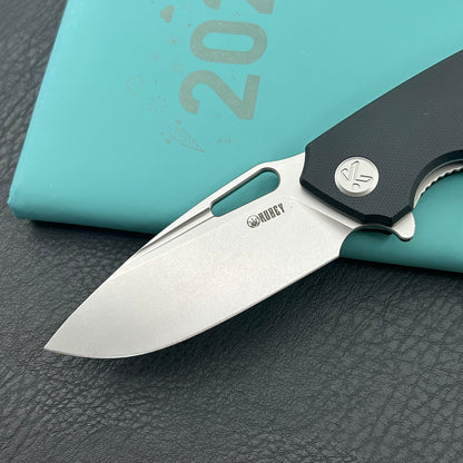 KUBEY knife KU322O Tityus Linerlock Black Folding Knife