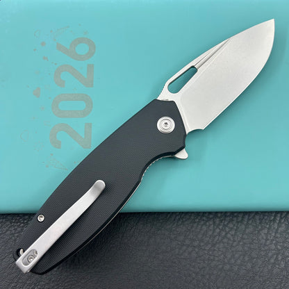 KUBEY knife KU322O Tityus Linerlock Black Folding Knife
